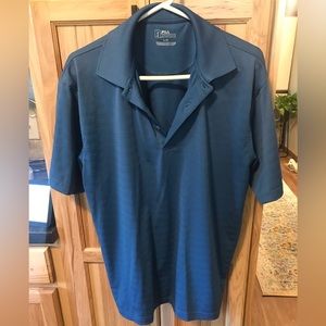 PGA Tour Golf Polo Blue L